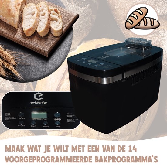 Evidenter BM800 - Broodbakmachine