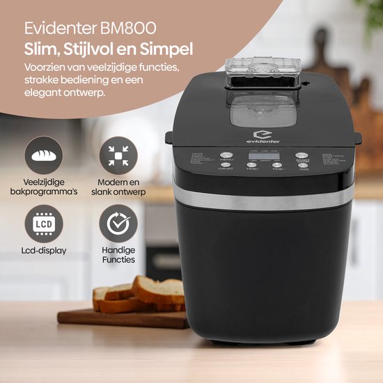 Evidenter BM800 - Broodbakmachine